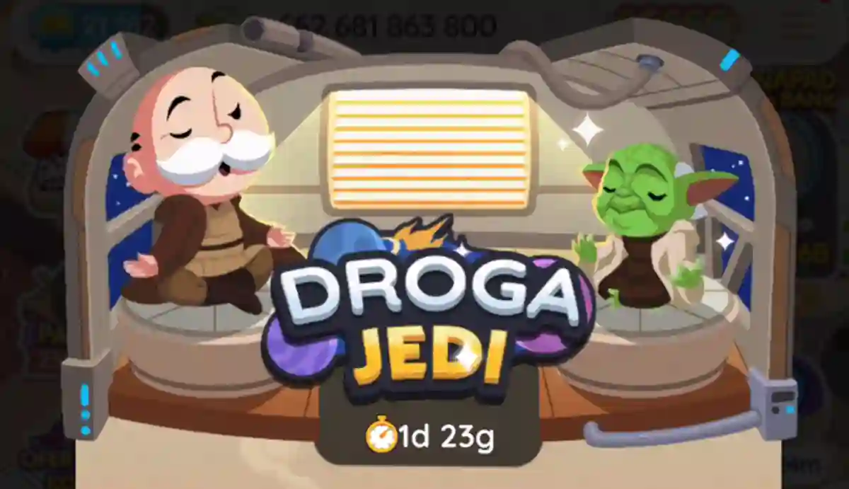 Wydarzenie Monopoly Go Droga Jedi (lista nagród)